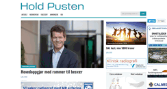 Desktop Screenshot of holdpusten.no